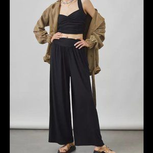 Anthropologie Maeve Wide-Leg Pant Set - Large